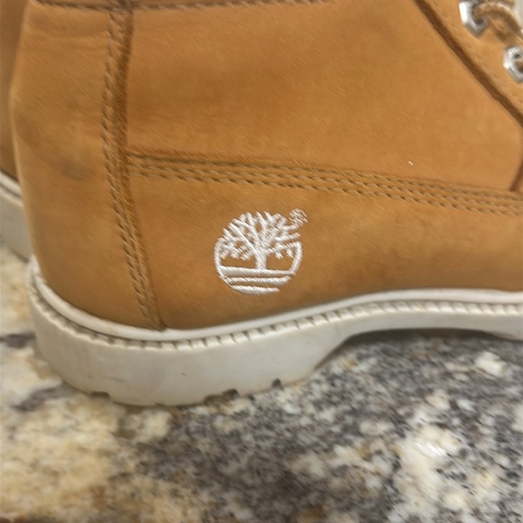 Timberland Nellie Women Waterproof Wheat Chukka Leather Lace up Boots - Picture 5 of 7